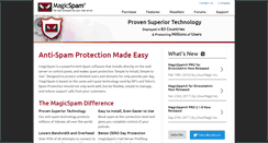 Desktop Screenshot of magicspam.com
